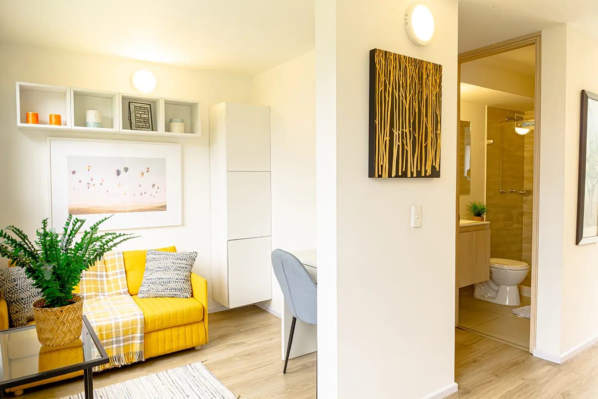 Estar u habitación 2 de un apartamento Torre 3