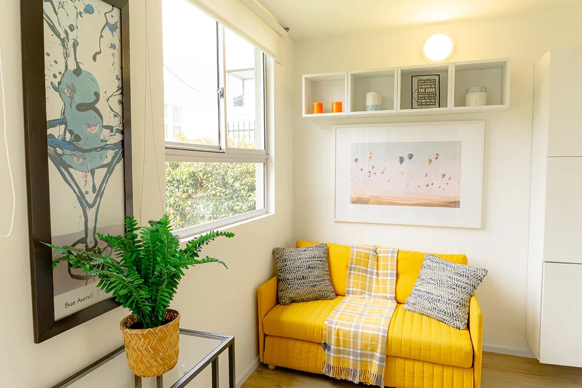 Estar u habitación 2 de un apartamento Torre 3